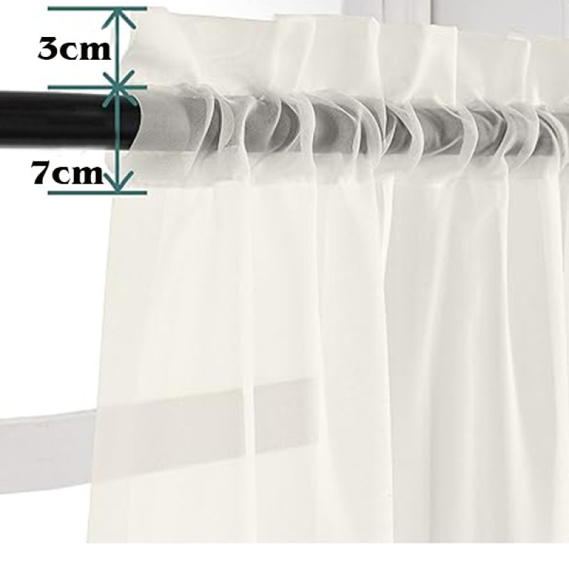 پرده تیکو دکو مدل لیفه حریر کلاسیک سایز 300x280 سانتیمتر