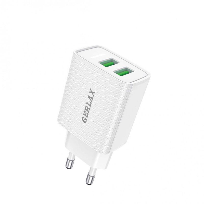 شارژر دیواری جرلکس مدل GA-19 به همراه کابل تبدیل USB-C