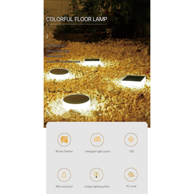 چراغ پارکی خورشیدی مدل Solar CWW
