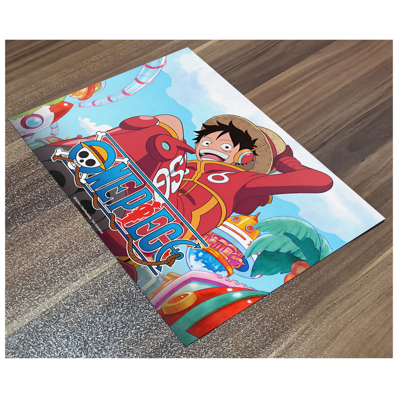 پوستر گوفی مدل مانکی دی لوفی انیمه وان پیس طرح Luffy One Piece Anime کد TARO54