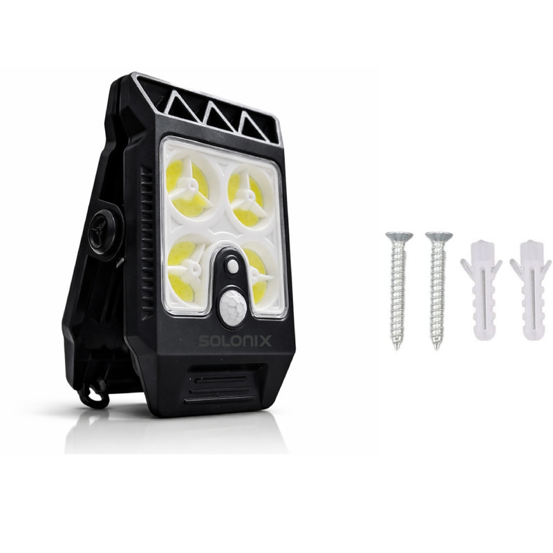 چراغ پارکی خورشیدی سولونیکس مدل کلیپسی کد YX-671C