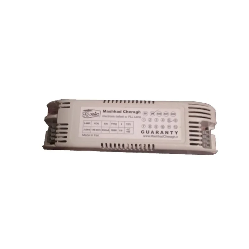 ترانس الکترونیکی 2x36 وات لامپ مهتابی و اف پی ال مشهد چراغ مدل pl1