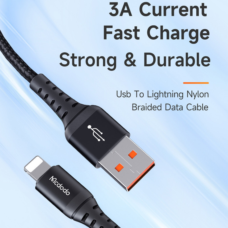 کابل تبدیل USB به لایتنینگ مک دودو مدل CA_226 طول 0.2 متر