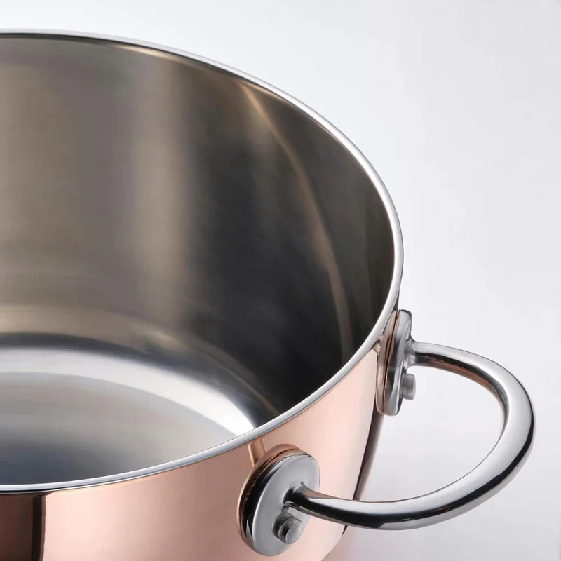 قابلمه استیل مدل Finmat CopperStainless Steel سایز 21