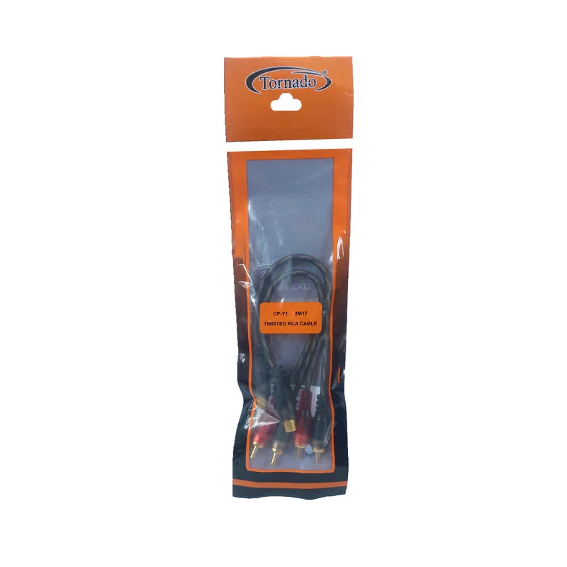 تبدیل یک سر ماده به دو سر نر تورنادو مدل CP-Y1 بسته 2عددی