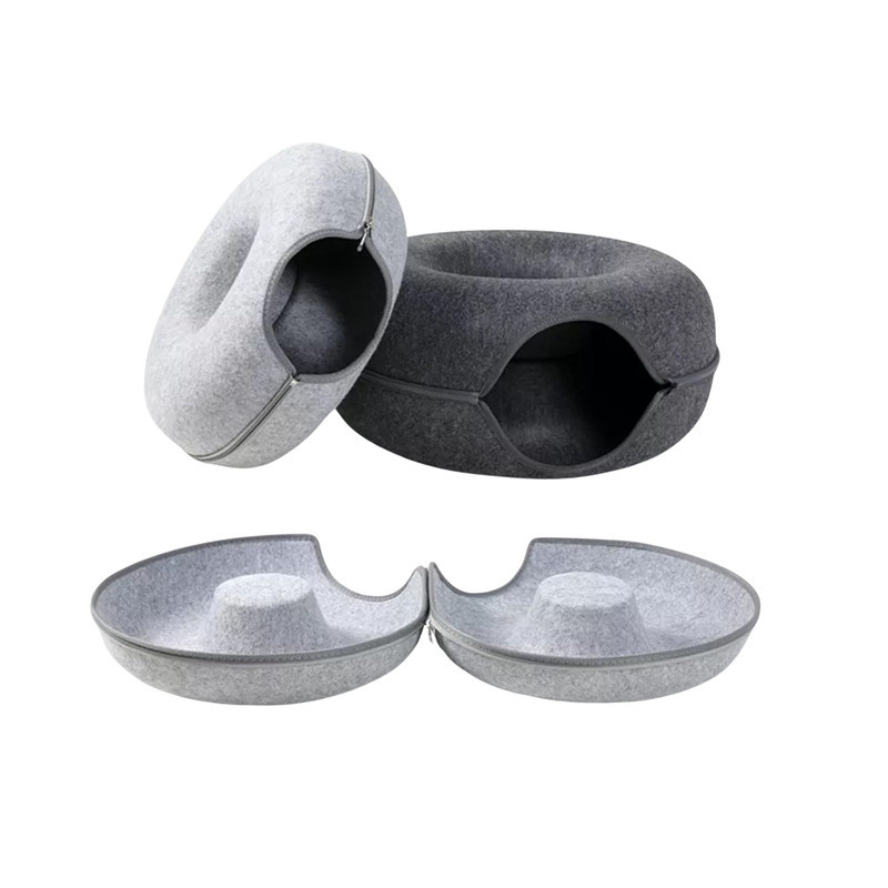 جای خواب و تونل گربه مدل Donut