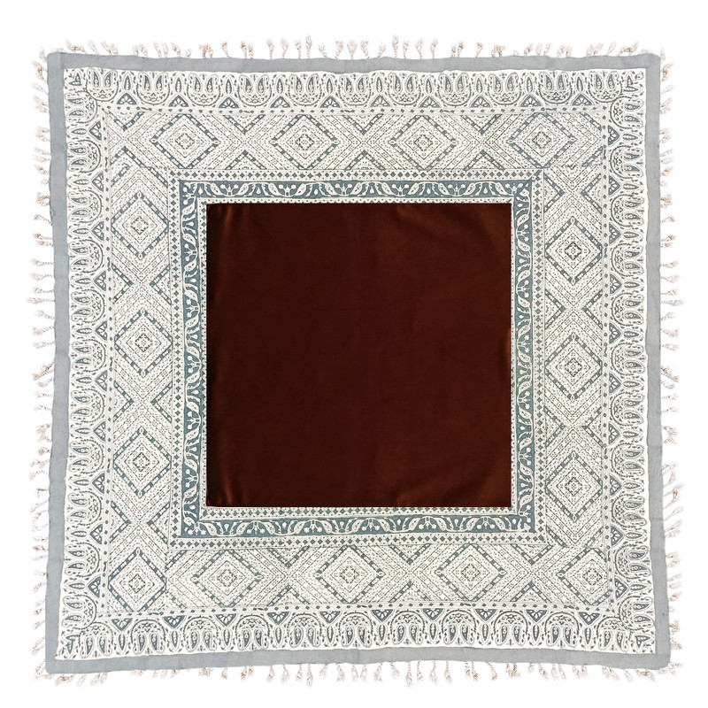 رومیزی مخمل مدل سنتی