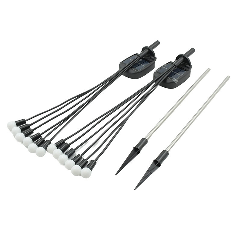 چراغ پارکی خورشیدی مدل شب تاب SP مجموعه 2 عددی