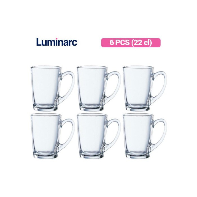 استکان لومینارک مدل NEWMORNING-16CL بسته 6 عددی