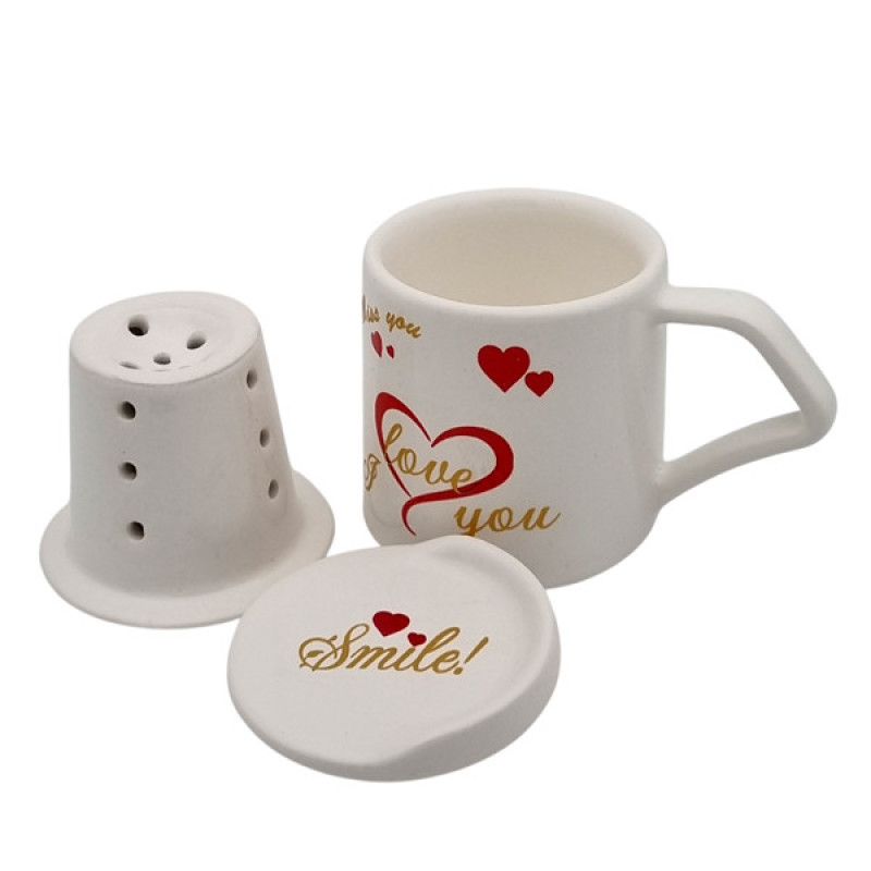 لیوان دمنوش ساز مدل اشکان کد 18244xiloveyou گنجایش 160 میلی لیتر