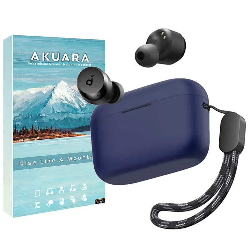 کاور آکوآرا مدل Silicone مناسب برای کیس هدفون بیسیم انکر Soundcore A25i