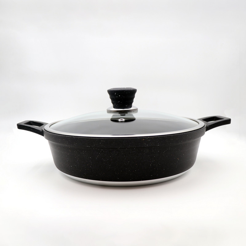 سرویس قابلمه و تابه گرانیتی 17 پارچه نیولایف مدل AFRA-6317
