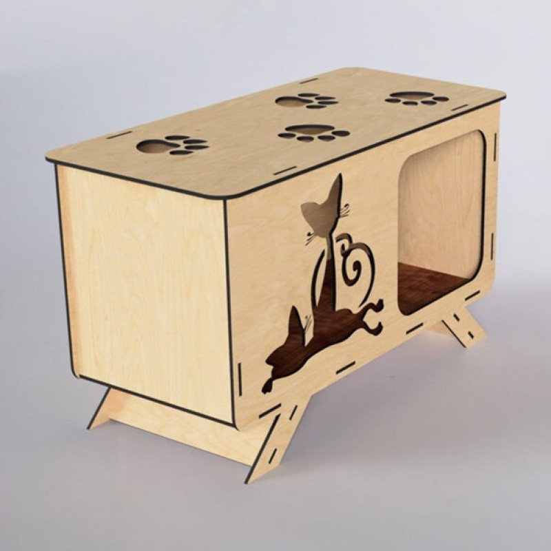 جای خواب گربه و خرگوش کد B16-2