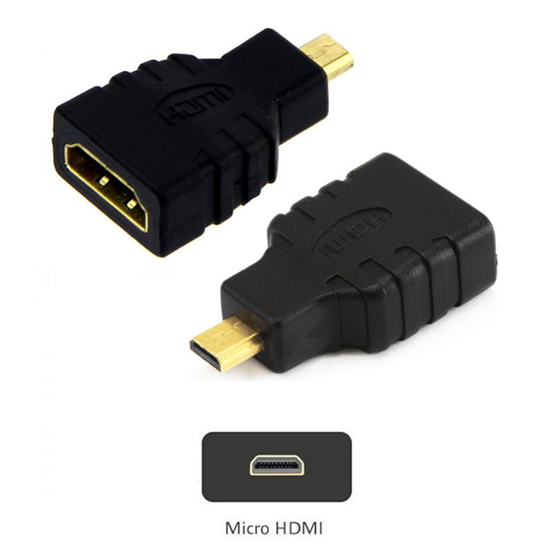 کابل HDMI به HDMI بلک مدل ALL in ONE طول 1.5 متر همراه مبدل MICRO HDMI و MINI HDMI