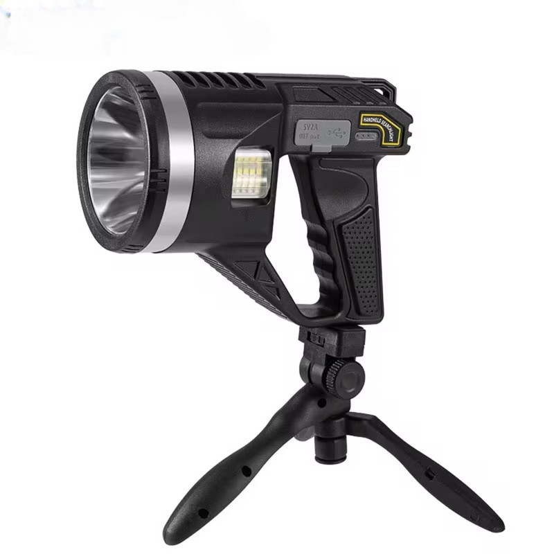 نورافکن دستی اسمایلینگ شارک مدل W5173 با نور چند رنگ