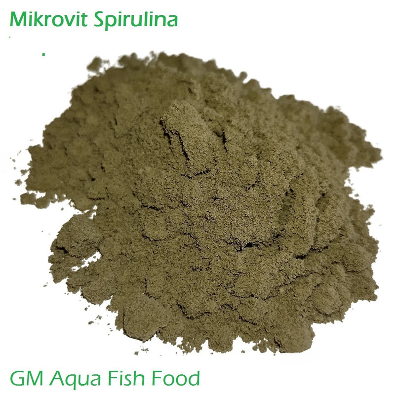 غذای ماهی پودری مدل GM Mikrovit Spirulina وزن 35 گرم