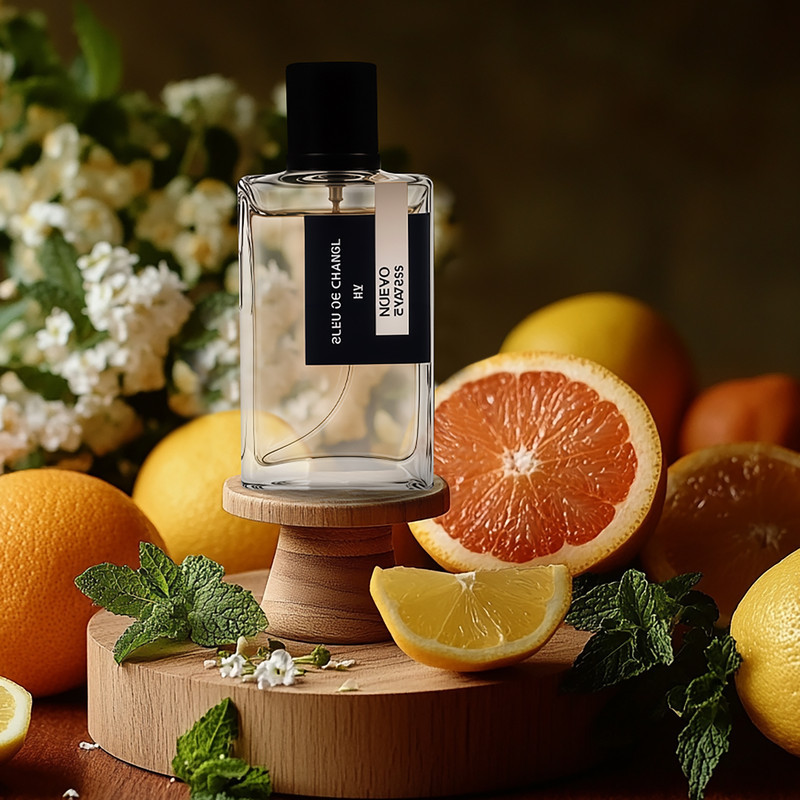 ادو پرفیوم مردانه نوو اکسپرس مدل Bleu De Chanel با رایحه خنک و تلخ حجم 50 میلی لیتر