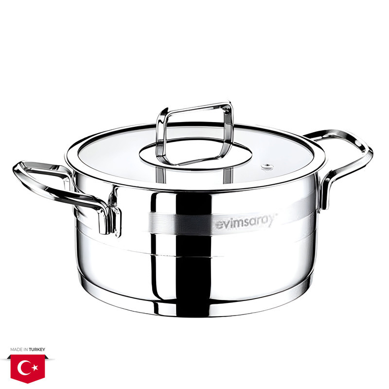 قابلمه استیل اویم سارای مدل Safir سایز 24