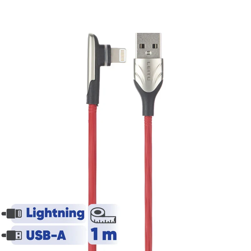 کابل تبدیل USB به لایتنینگ لیتو مدل LD-16 طول 1 متر