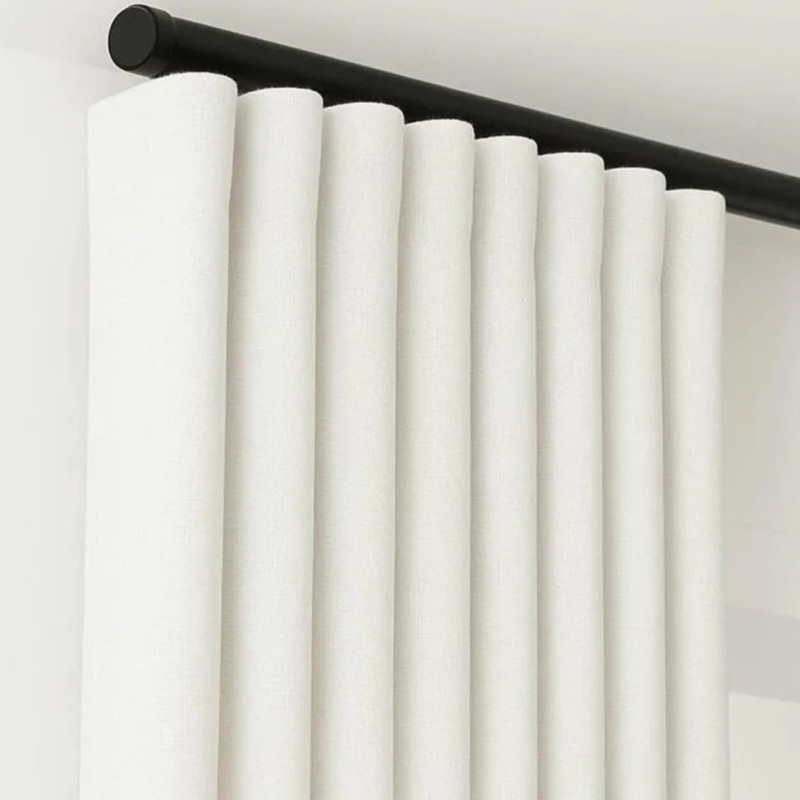 پرده مدل حریر ساده دوخت مینیمال سایز 275 × 870 سانتی‌متر