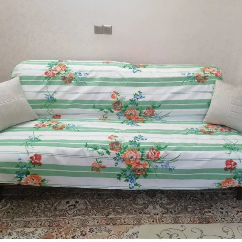 شمد 2 نفر مدل نخی کد 0088 سایز 200x220 سانتی‌متر