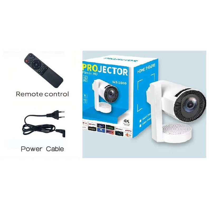 مینی ویدئو پروژکتور مدل HY350 با رزولوشن 1280x720|HD