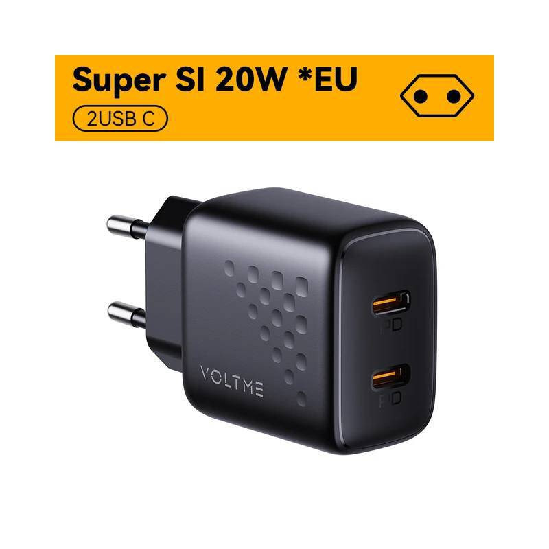 شارژر دیواری 20 وات ولت می مدل REVO  DUO LITE