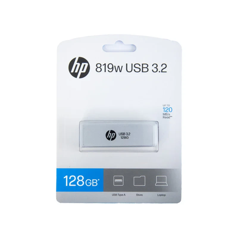 فلش مموری اچ‌ پی مدل 819W ظرفیت 128 گیگابایت با رابط USB 3.2