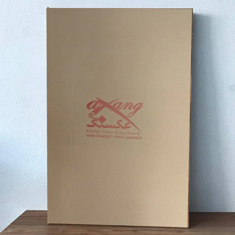 تخته وایت برد شیشه ای عکسنگ مدل AXANG-LACOBEL-10070 سایز 100x70 سانتی متر
