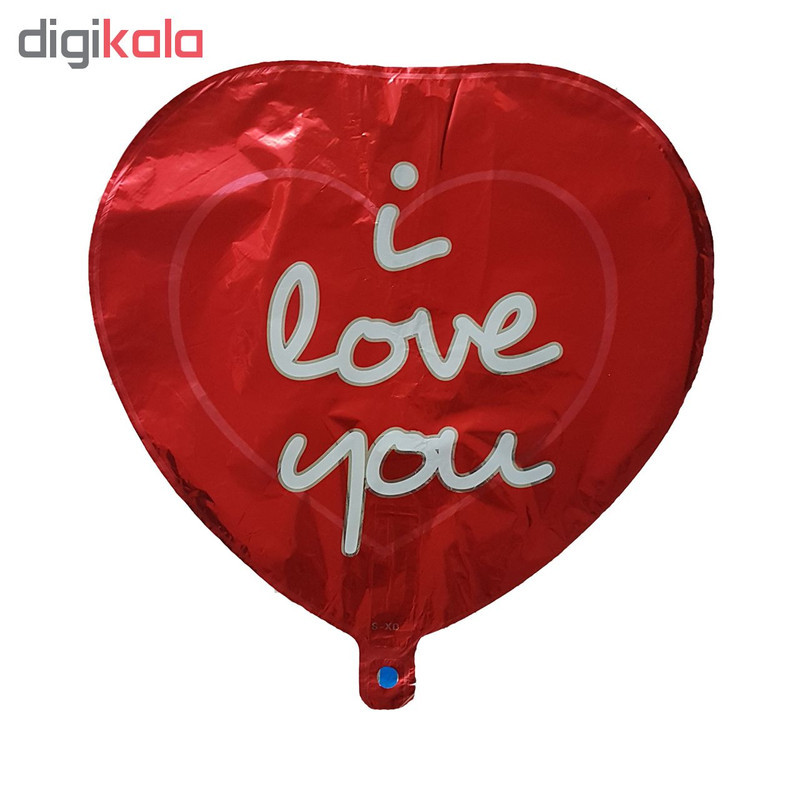 بادکنک فویلی طرح i love u
