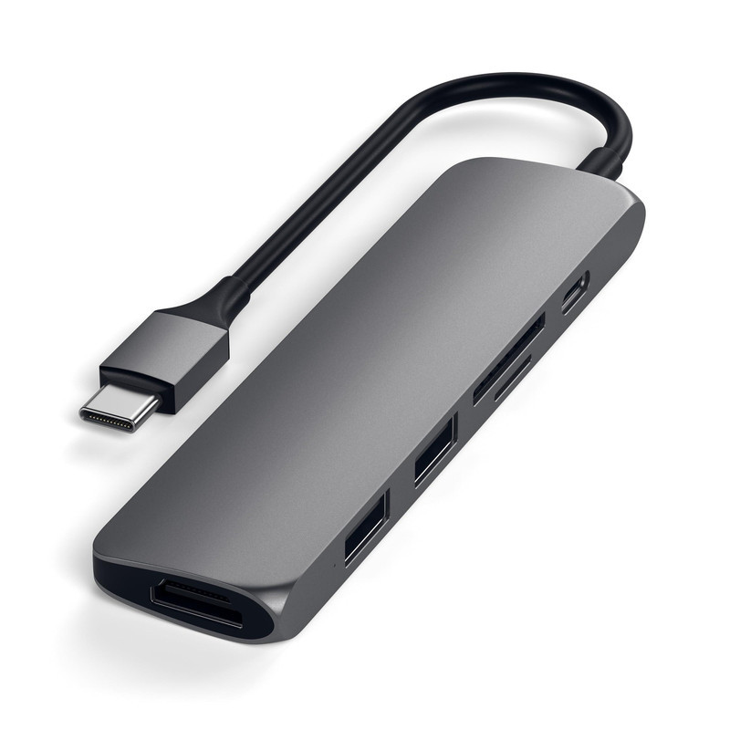 هاب 6 پورت USB-C  ساتچی مدل SLIM V2