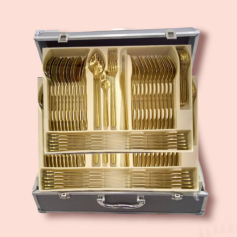 سرویس قاشق و چنگال 240 پارچه مدل دونا کد 32