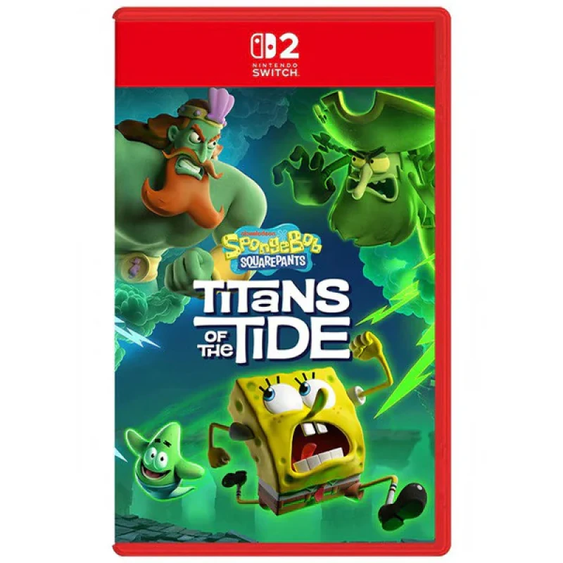 بازی SpongeBob SquarePants نسخه Titans of the Tide مخصوص 2 Nintendo Switch