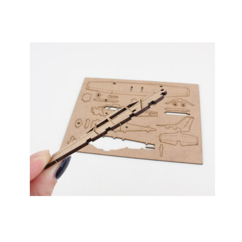 ساختنی مدل ماکت چوبی هواپیما کد M66
