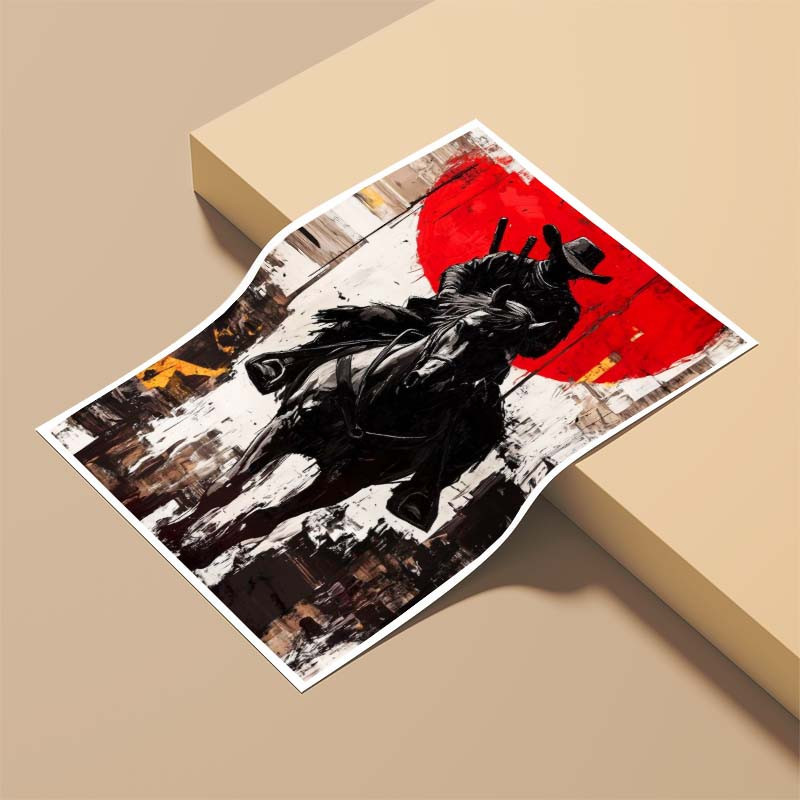 پوستر کارنيکا طرح رد دد Red Dead Redemption کد 71622 مجموعه 8 عددی