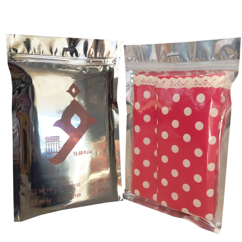 سفره 8 نفره نساجی دُر هنر یزد مدل توپی cotton-ghr سایز 150×110 سانتی متر