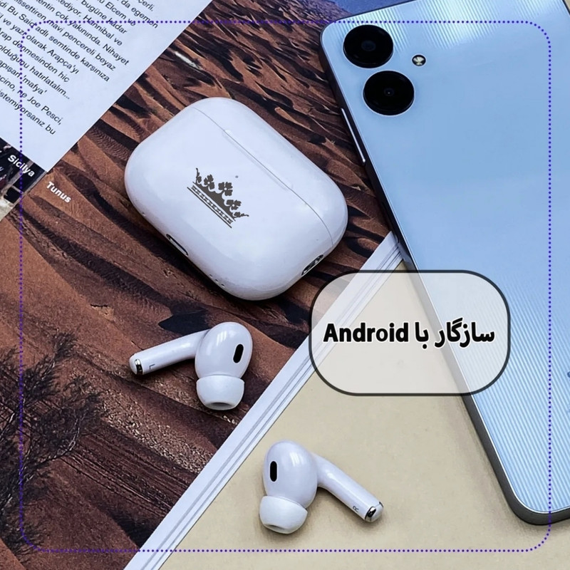 هدفون بلوتوثی مدل KM-300 airpods pro2