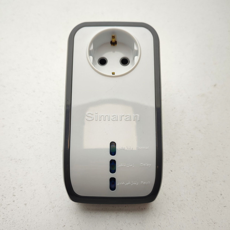 محافظ ولتاژ سیماران مدل SM-140-AW مناسب کولر گازی و لباسشویی