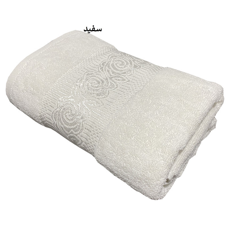 حوله دستی شایسته مدل روژان سایز 32×57 سانتی متر
