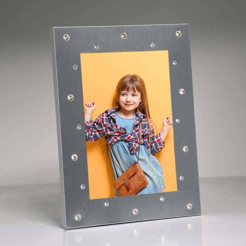 قاب عکس مدل نگین دار 13x18
