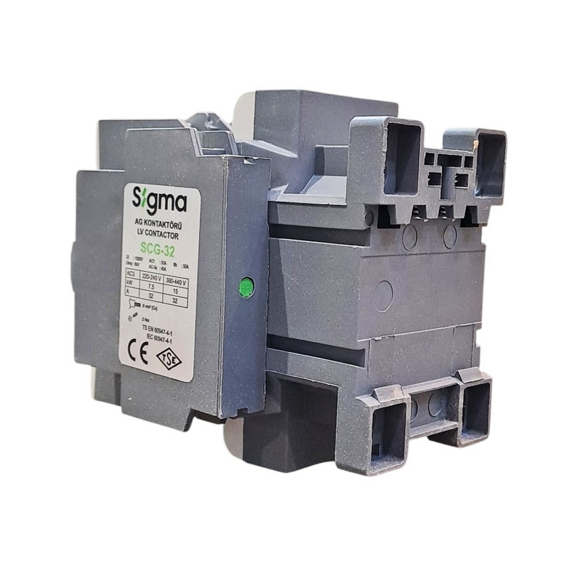 کنتاکتور 32 آمپر سه فاز سیگما کد SCG-32