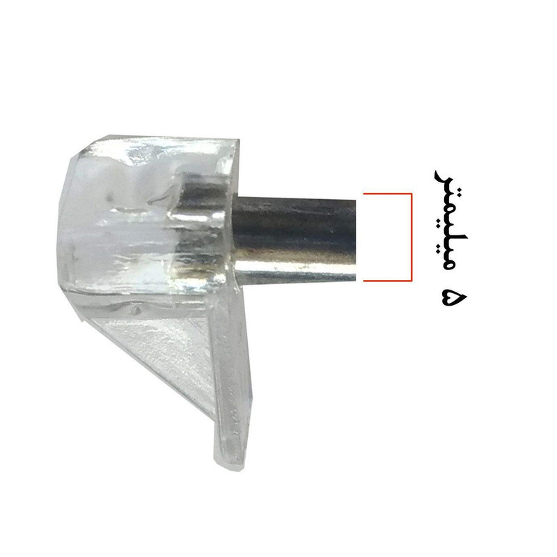 پایه نگهدارنده طبقه کابینت مدل M20 بسته 20 عددی