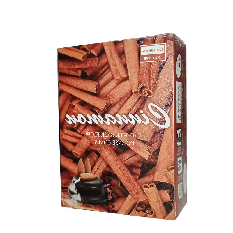 عود آبشاری دارشان مدل cinnamon رایحه دارچین بسته 10 عددی