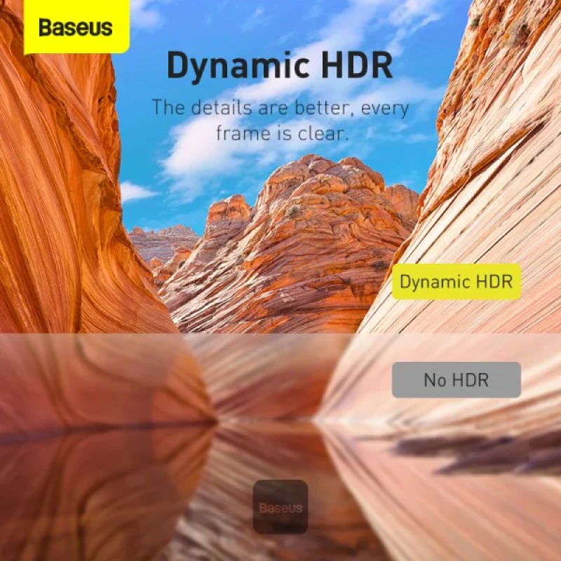 کابل HDMI بیسوس مدل High Definition Series 8K طول 3 متر