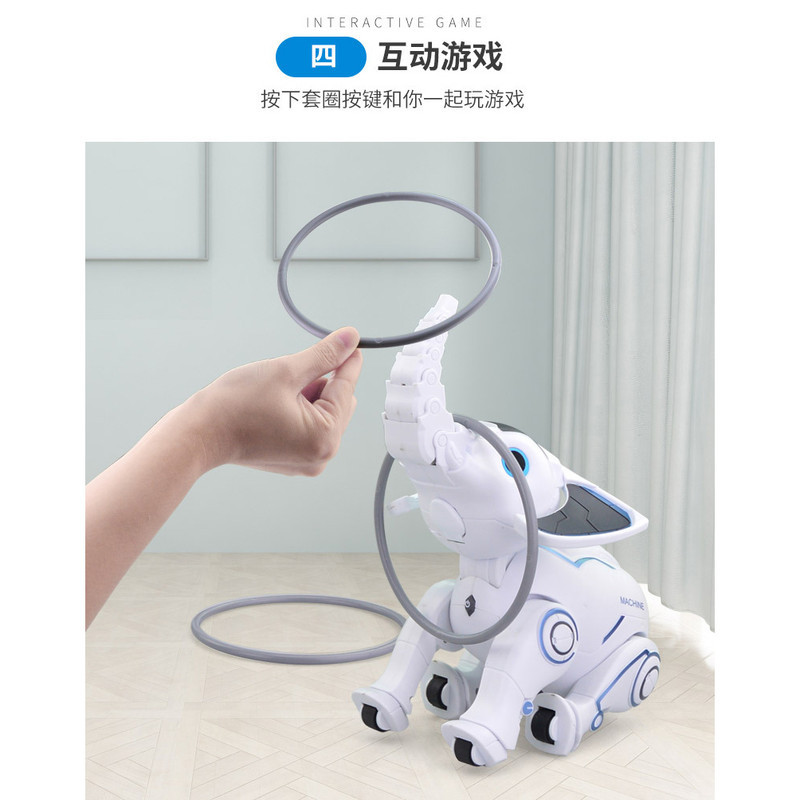 ربات اسباب بازی مدل K17 Intelligent Elephant
