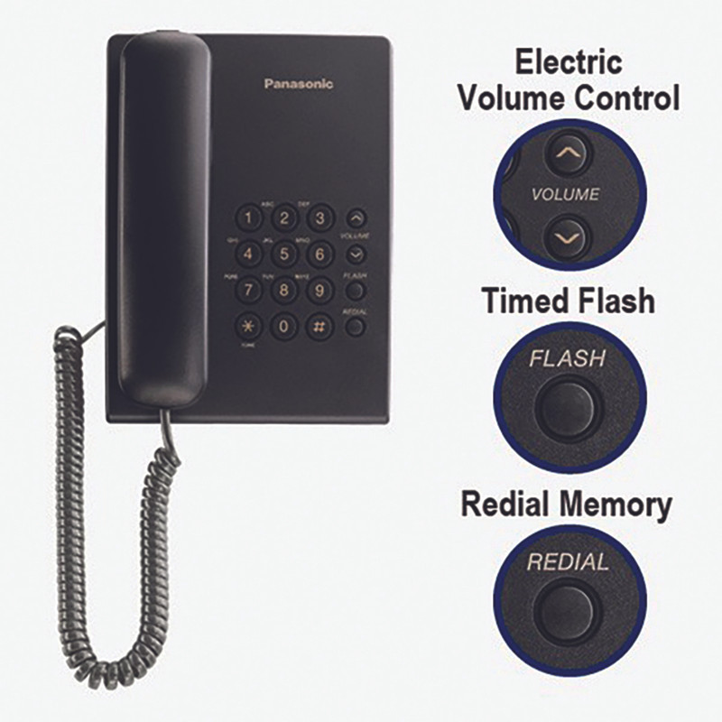 تلفن پاناسونیک کد KX-TS500FXB