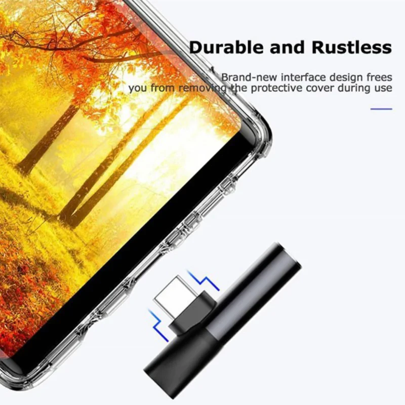 مبدل USB-C به AUXUSB-C بیسوس مدل L41 مناسب برای گوشی های شیائومی