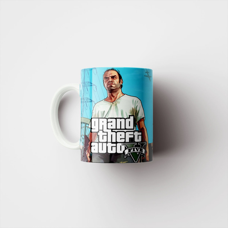 ماگ طرح بازی جی تی ای GTA V کد gtav-58