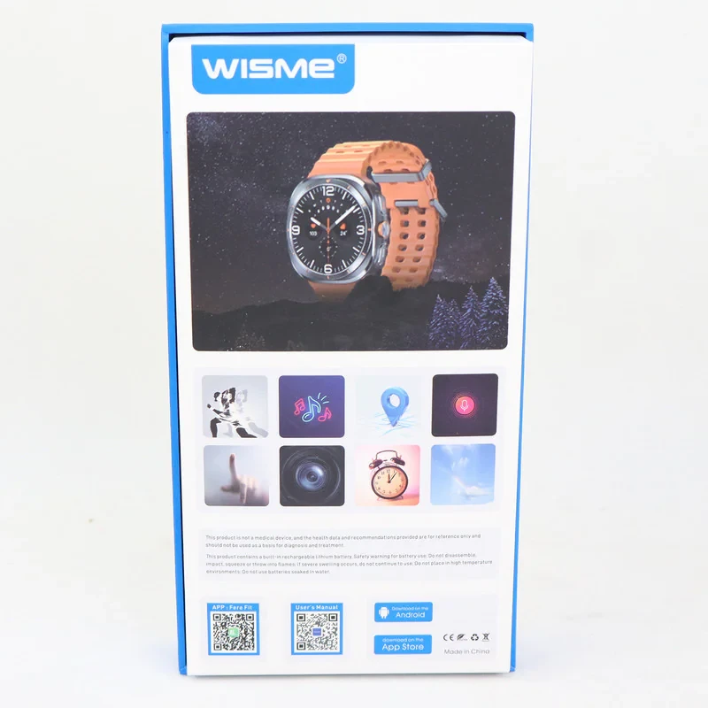 ساعت هوشمند ویسمی مدل WS-X1 ULTRA