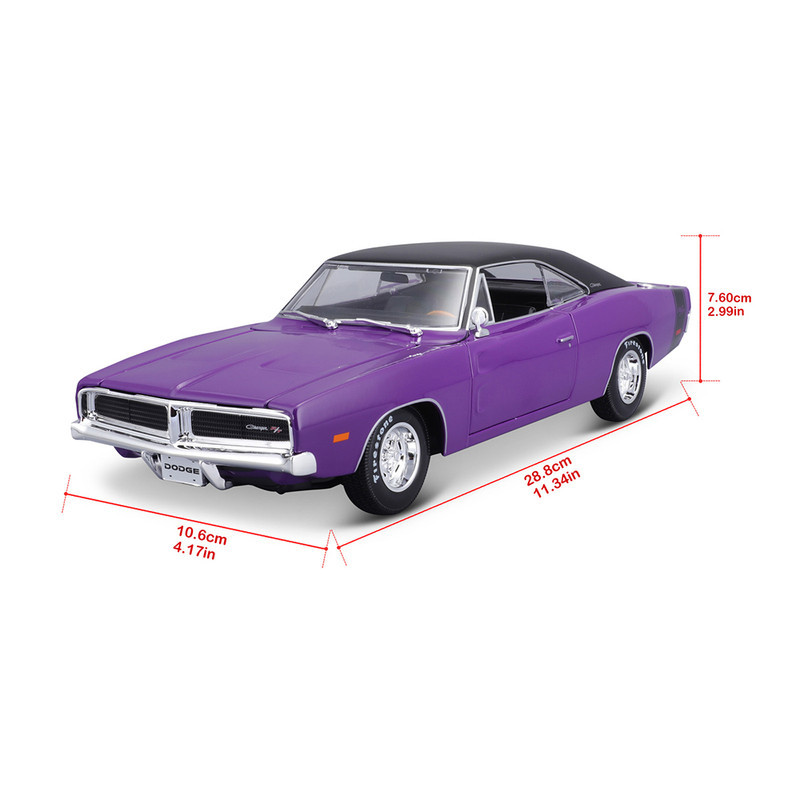 ماکت ماشین مایستو مدل 1969 Dodge Charger RT